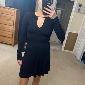 New with tags black long sleeve dress size small  Forever 21